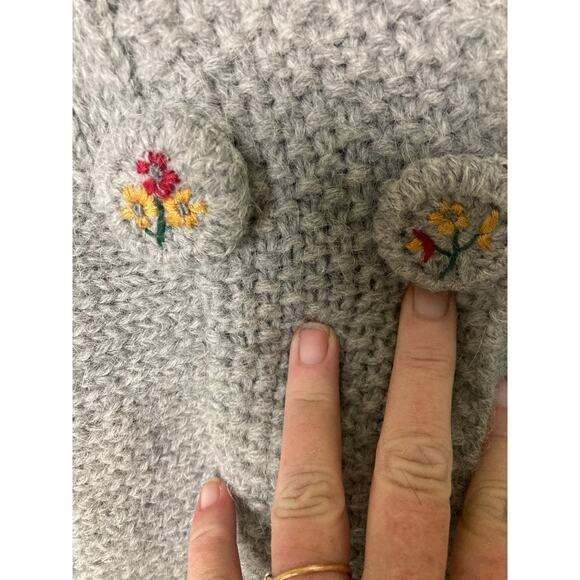 Anthropologie Charlie & Robin Wool Alpaca Blend Sweater Sz M - Picture 7 of 10